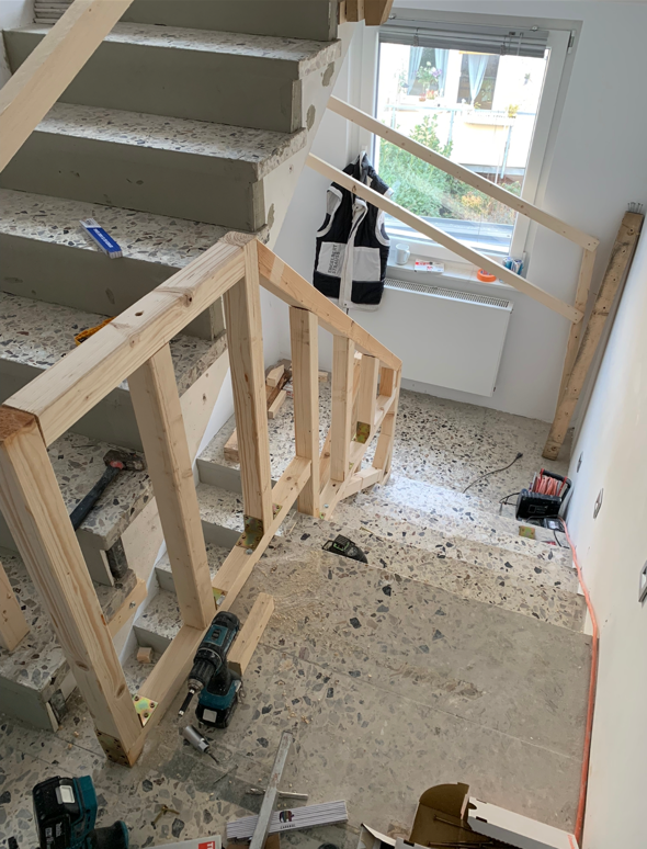 Treppenhaus Sanierung